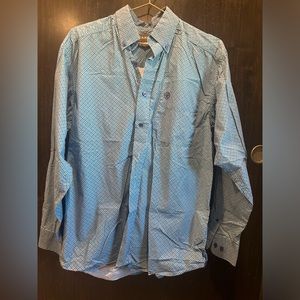 Light & Navy Ariat Button up